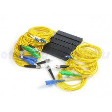 LC-LC102-OHZFP 光纖1分2單模分光器 SC1分2單模分光器 FBT分路器 FBT分路器 1分2光纖分光器電信級 一分二尾纖式 1分2 光纖一分二 ST/LC/FC/ SC APC